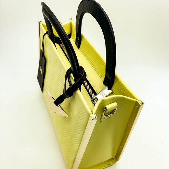 EUC HEIRLOOM Leather Tote Satchel Embossed - Picture 3 of 7